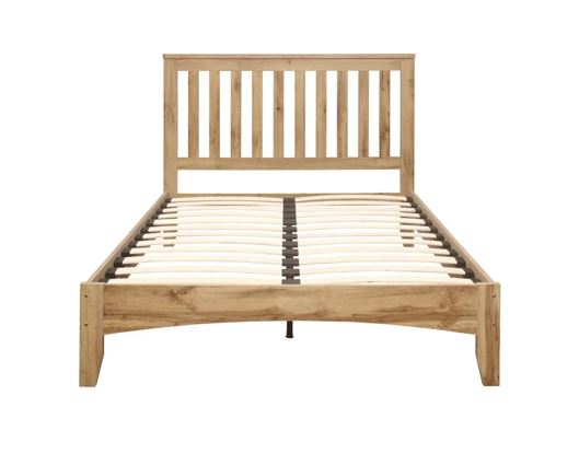 Hampstead Small Double Bed - Oak