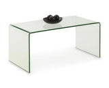 AMALFI BENT GLASS COFFEE TABLE
