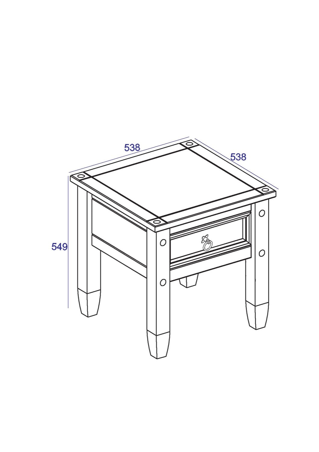 Corona Premium Lamp Table