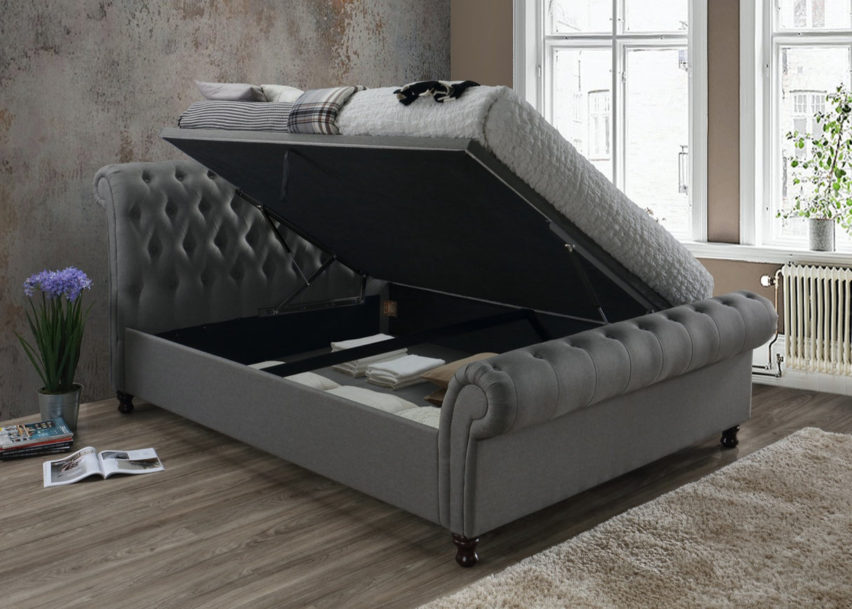 Castello Double Side Ottoman Bed