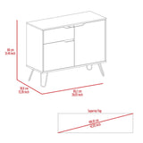 Manhattan Small Sideboard with 2 Doors, 1 Drawer