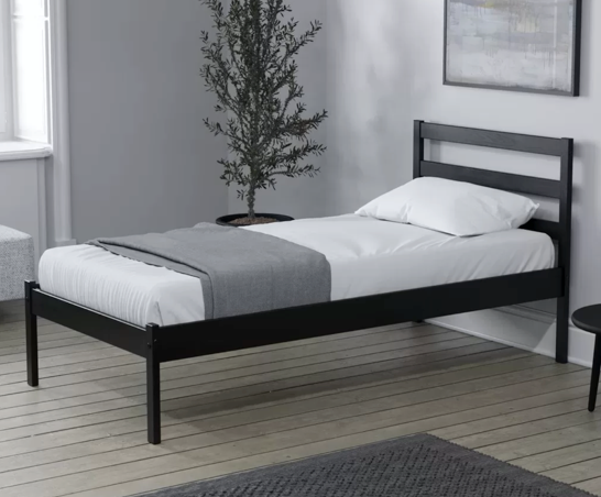 90cm Luka Bed Black Pine