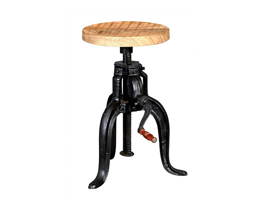 Cosmo Industrial Small Crank Table