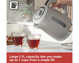 Black + Decker 1.7L Jug Kettle Grey