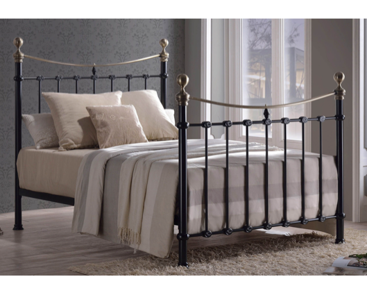Elizabeth Double Bed Frame - Black