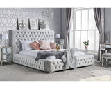 Grande Super King Bed - Grey