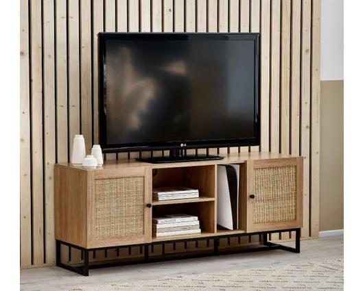 Padstow TV Unit - Oak