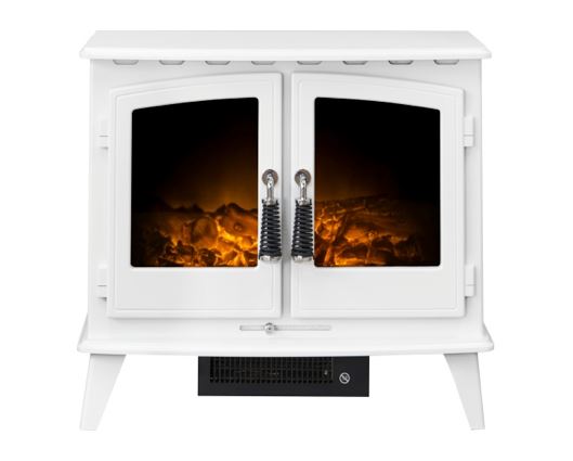 Adam Woodhouse Electric Stove in Pure White