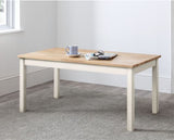 COXMOOR COFFEE TABLE - WHITE & OAK