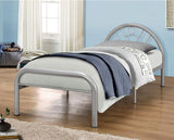 Solo Single Bed - Silver