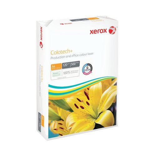 Xerox Colotech+ A4 Paper 120gsm Ream White (Pack of 500) 003R99009