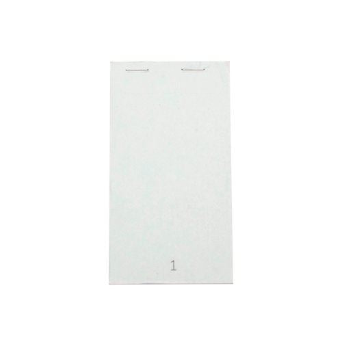 White Duplicate Service Pad Small 140x76mm (50 Pack) Pad 20