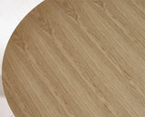 Cellini Round Dinining Table Natural Oak Effect