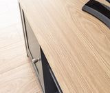 Lancaster small tv cabinet slate blue