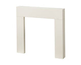 Adam Miami Mantelpiece in Pure White, 46 Inch
