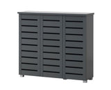 3 Door shoe cabinet