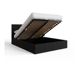 Double End Lift Ottoman Bed - Black