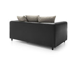 Dylan 2 Seater- Brown & Beige