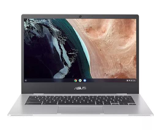 ASUS CX1 14" Chromebook - Intel Celeron, 64 GB eMMC,  Silver