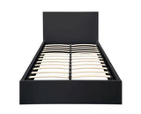 Oslo Double Ottoman Bed - Light Grey