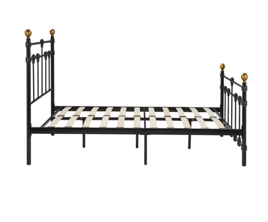 Atlas Double Bed - Black