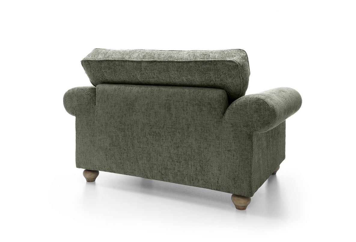 Ingrid Love Seat - Rifle Green