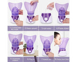Facial Steamer and Nasal Steam Inhaler Set