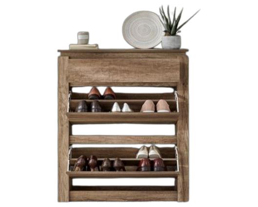 Canyon Oak Shoe Cabinet