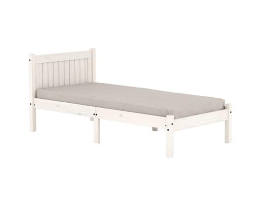 Rio Single Bed - White Washed