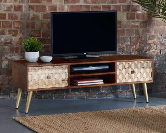 EDISON LARGE PLASMA TV STAND