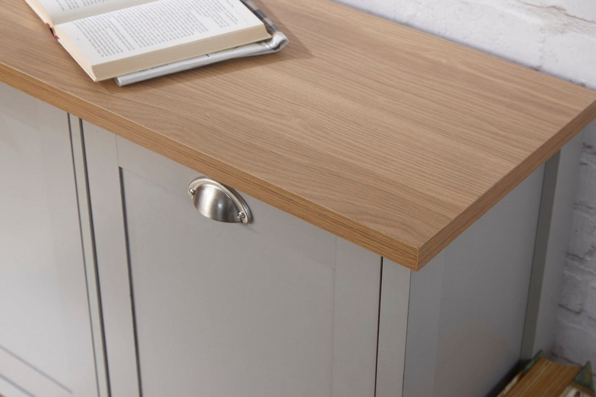 Lancaster shoe storage grey