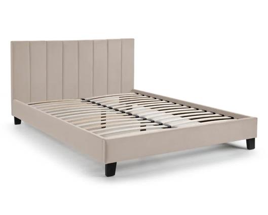 Rosa Velvet Bed in a Box Cream - King