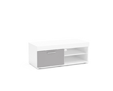 Edgeware Small TV Unit- White & Grey
