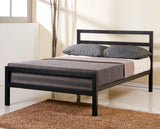City Block King Bed Frame-Black