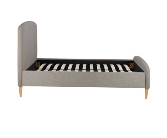 Quebec King Bed - Grey