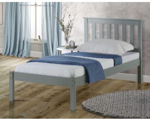 Denver Single Bed - Grey