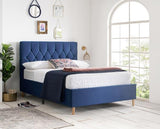 Loxley Double Ottoman Bed - Blue