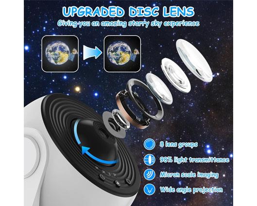 Galaxy LED Star Projector 13 in 1 with 12 Film Discs