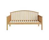 Madrid Wooden Single Day Bed - Oak
