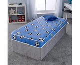Football Theme Sprung Mattress - Single