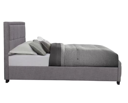 Hannover Small Double Bed - Grey