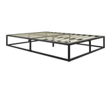 Soho Metal Platform King Bed - Black