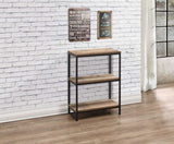 Urban 3 Tier Bookcase Rustic