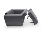 Olly Single Sofa Bed - Dark Grey