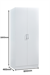 Highbury 2 Door Wardrobe - White