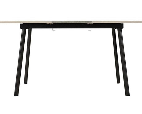 AVERY EXTENDING DINING SET (X4 CHAIRS) - CONCRETE/GREY VELVET