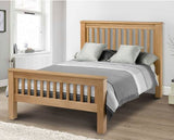 Amsterdam Oak Bed HFE 150CM