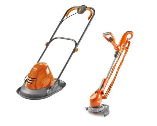 Flymo Turbo Lite Lawnmower and Grass Trimmer