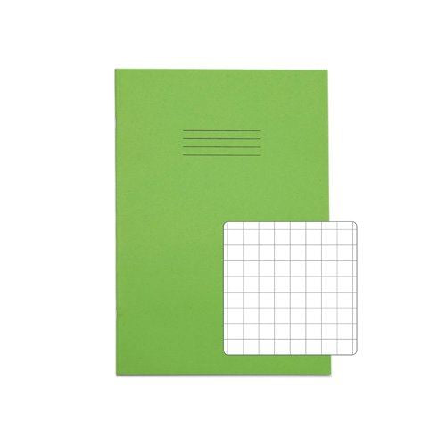 Rhino Exercise Book 64 Page S10 A4 Light Green (Pack of 50) VEX677-3605-6