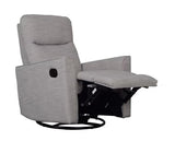 Savannah Swivel Glider Recliner Chair � Pebble